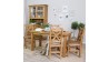 Jídelní stůl a židle rustikální , Jídelní sety- 1