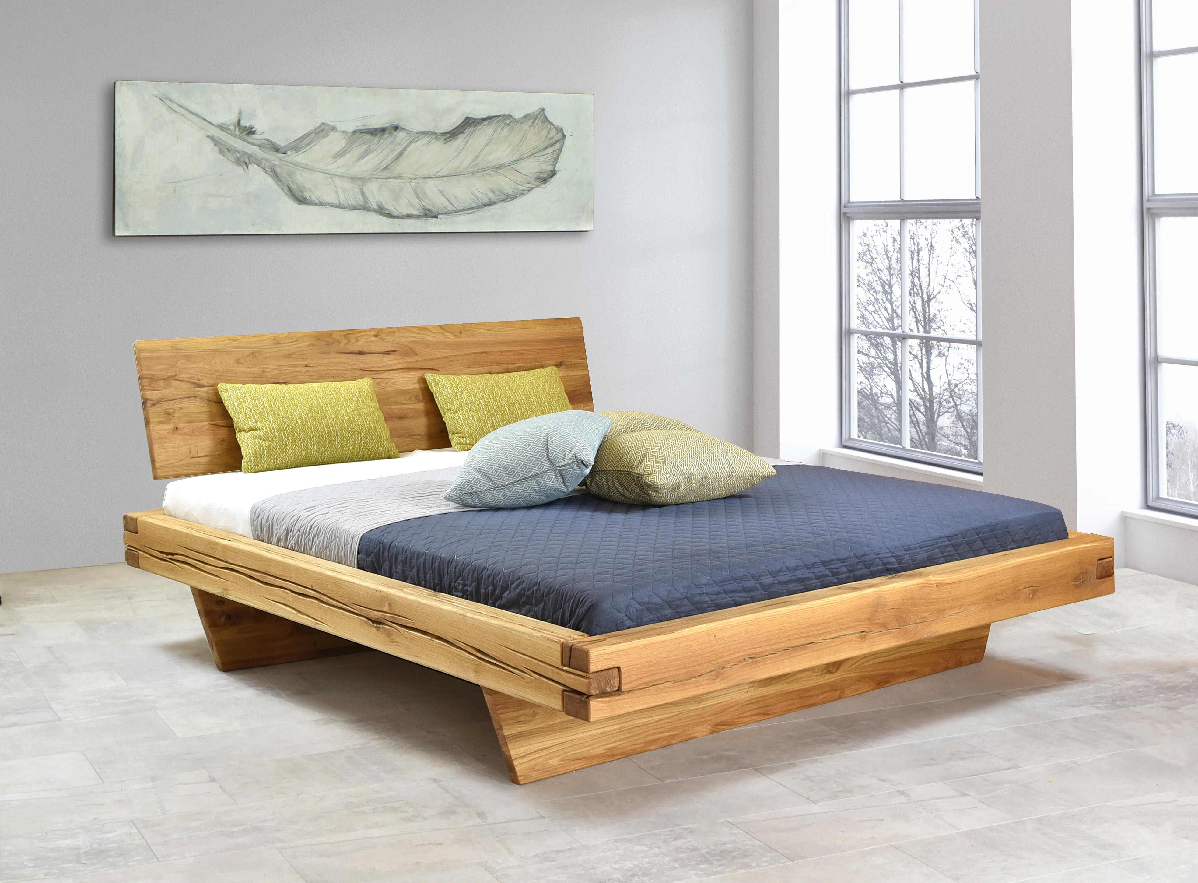 luxusní postel z masívu dub, matuš