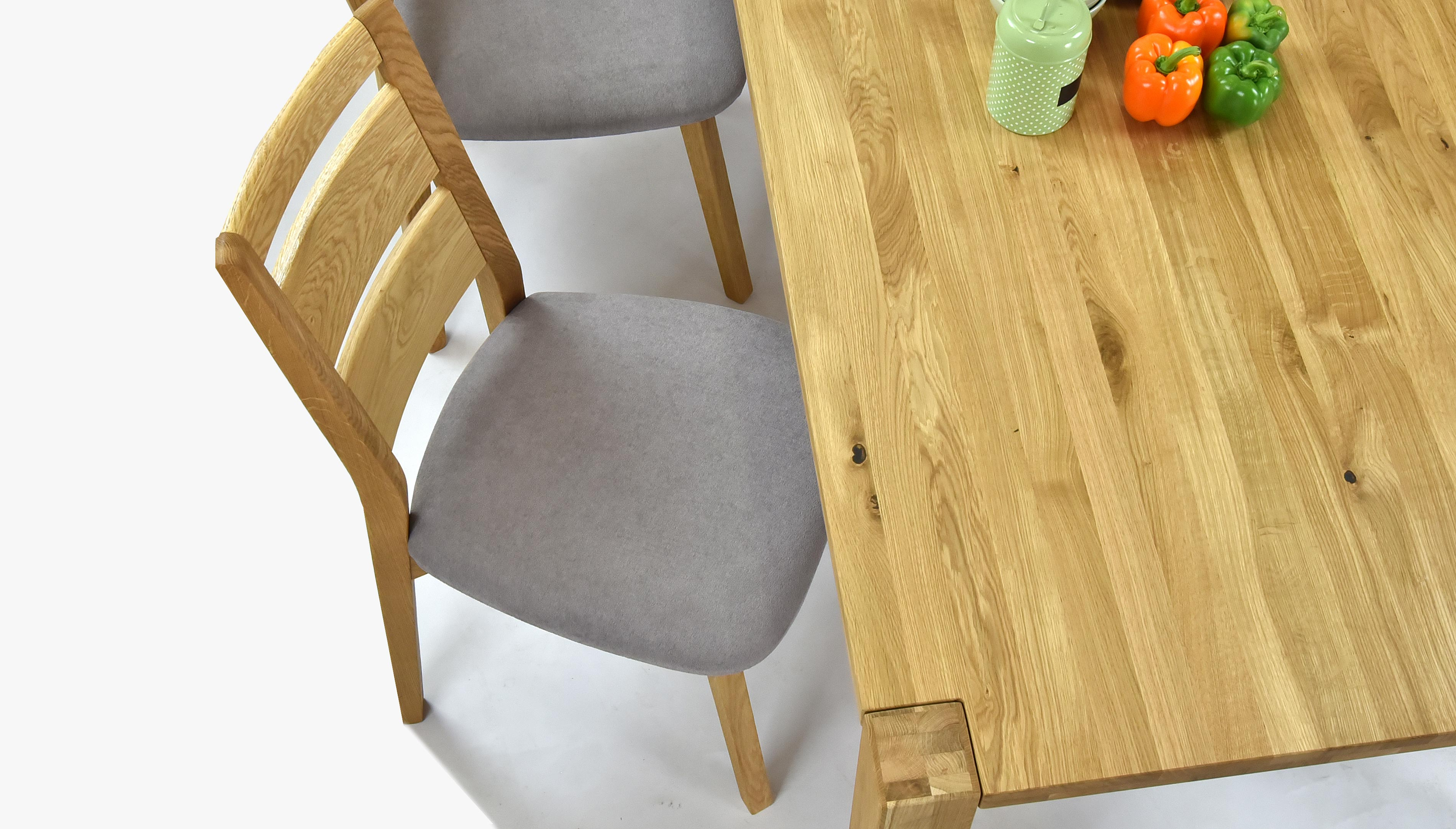 Dřevěná dubová židle do kuchyně - AKCE