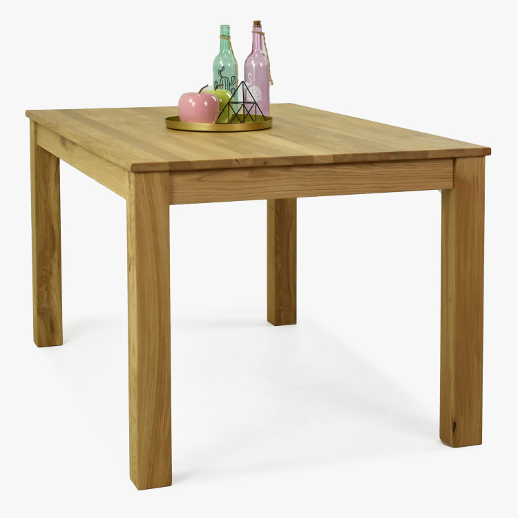 Stůl 140 x 90 masiv DUB natural, model Vierka , Dubové jídelní stoly- 4