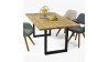 Stůl masiv dub 180 x 100, tloušťka 4 cm, Petra , Jídelní stoly- 9