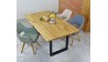 Stůl masiv dub 180 x 100, tloušťka 4 cm, Petra , Jídelní stoly- 14