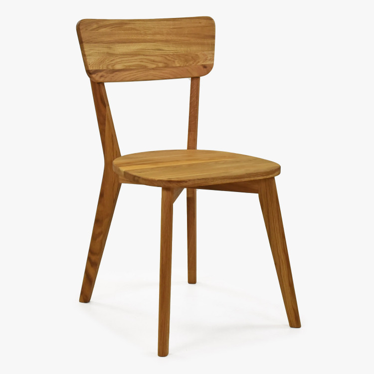 Masivní dřevěná židle z dubu, Noci , Jídelní židle- 1