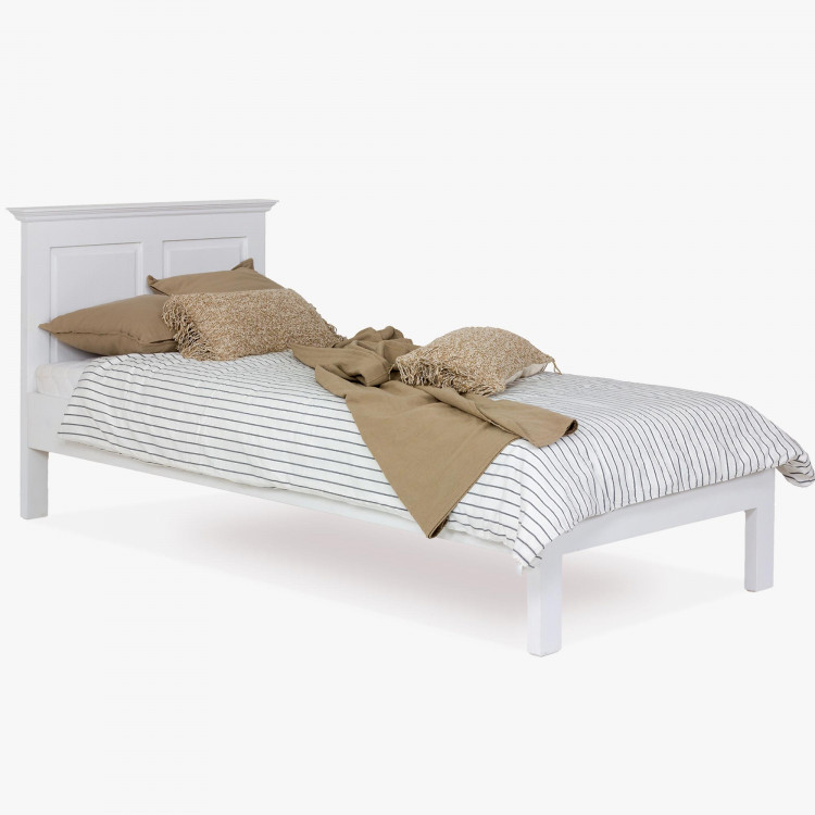 Jednolůžková postel bílá, Provence , Jednolůžkové postele- 1