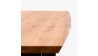 Jídelní stůl s kovovými černými nohama, 200 x 100 cm , Jídelní stoly- 6