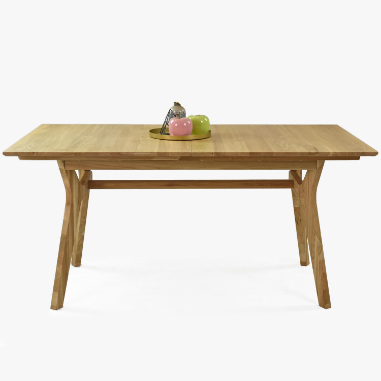 Rozkládací stůl dřevěný ve skandinávském stylu, 160 ( 200 ) x 90 cm , Jídelní stoly- 1