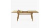Rozkládací stůl dřevěný ve skandinávském stylu, 160 ( 200 ) x 90 cm , Jídelní stoly- 7