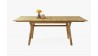 Rozkládací stůl dřevěný ve skandinávském stylu, 160 ( 200 ) x 90 cm , Jídelní stoly- 9