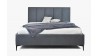 Čaluněná postel 180 cm na nožičkách s úložným prostorem , Postele- 7
