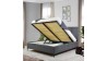 Čaluněná postel 180 cm na nožičkách s úložným prostorem , Postele- 2