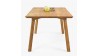 Dubový stůl z masivu 160 x 90 cm, Emily , Jídelní stoly- 3