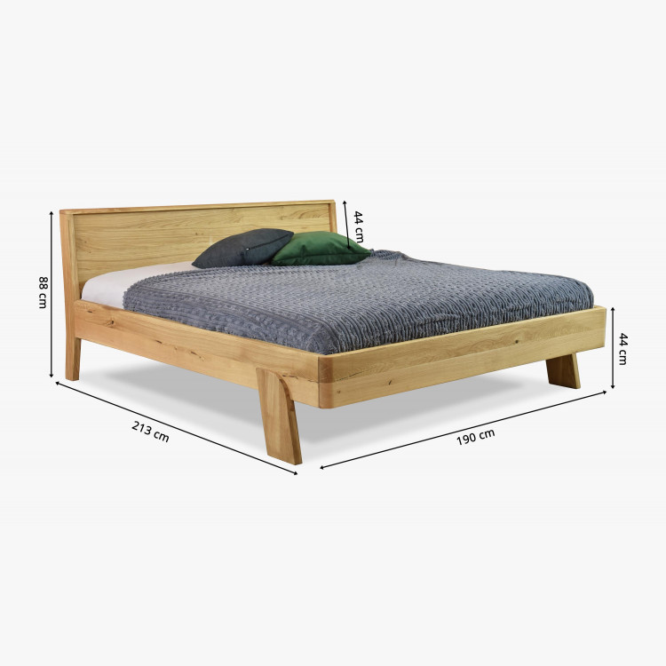 Manželská postel z dubového masivu, Siena 180 x 200 cm , Dubové postele- 7