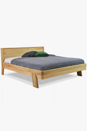 Manželská postel z dubového masivu, Siena 160 x 200 cm