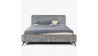 Látková manželská postel na nožičkách 180 x 200 , Dřevěný nábytek z masívu- 5