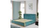 Látková manželská postel 180 x 200, Lisabon , Dřevěný nábytek z masívu- 3