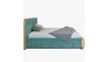 Látková manželská postel 180 x 200, Lisabon , Dřevěný nábytek z masívu- 5