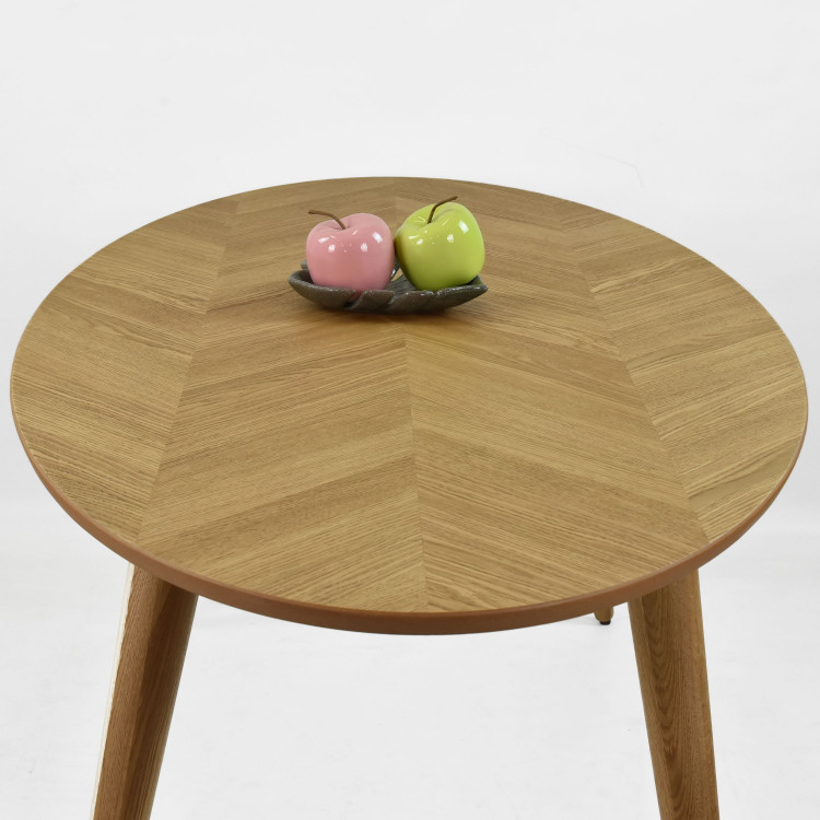 Oválný jídelní stůl 190 x 95 cm, barva dub , Jídelní stoly- 2