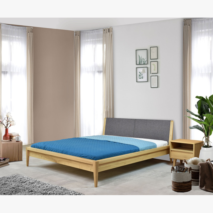 Luxusní dubová postel 180 x 200, dub natural , Postele- 2