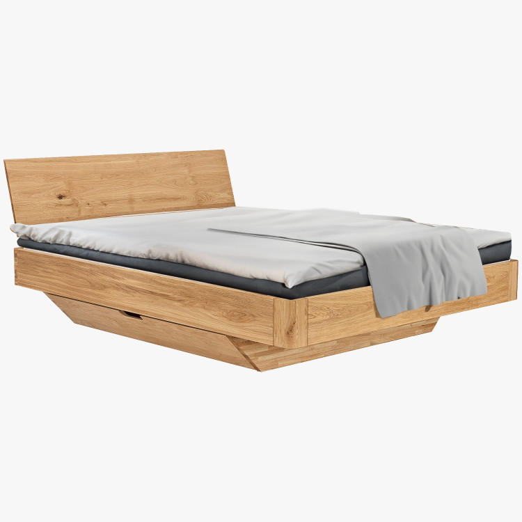 Dubová postel s úložným prostorem 180 x 200 cm , Dubové postele- 1