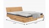 Dubová postel s úložným prostorem 180 x 200 cm , Dubové postele- 13