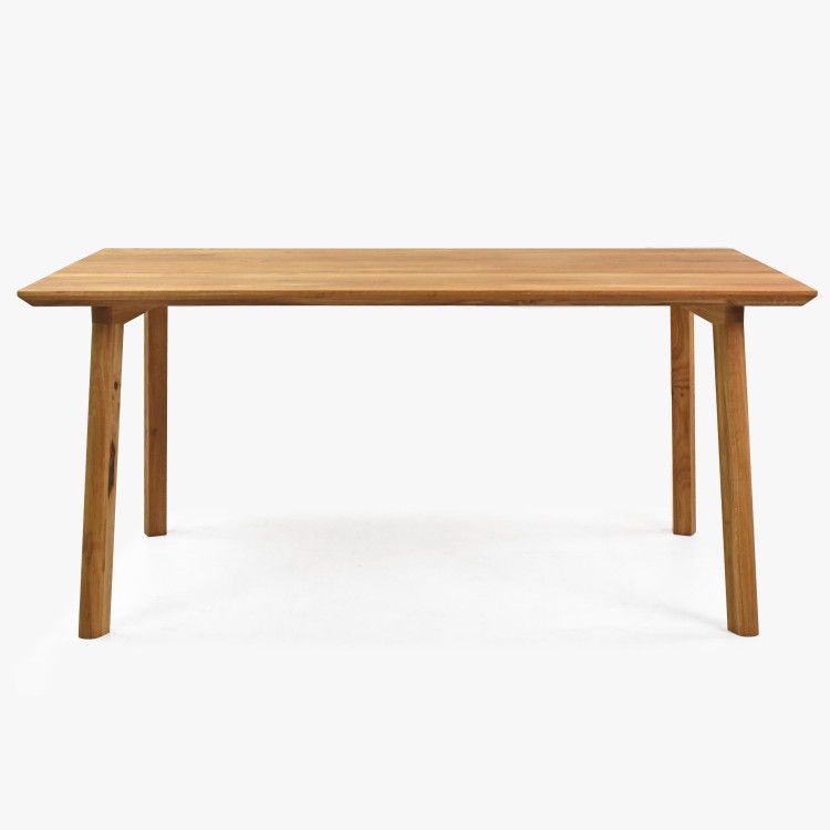 Dřevěný stůl a dřevěné židle sestava , Jídelní sety- 7