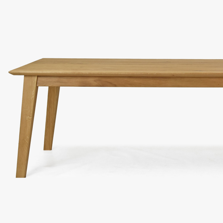 Masivní stůl dub 240 x 100 cm , Jídelní stoly- 3