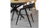 Černá dřevěná jídelní židle , Jídelní židle- 2