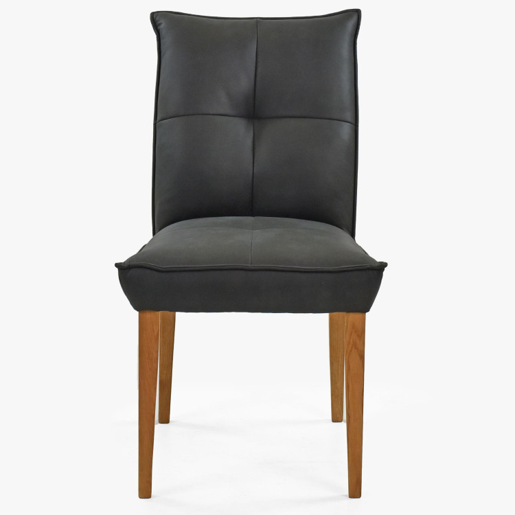 Set komfortní židle a stůl 140 x 80 masiv dub , Jídelní sety- 15