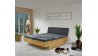 Dřevěná postel dub s možností odkládacího prostoru 180 x 200 cm , Dubové postele- 4