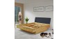 Dřevěná postel dub s možností odkládacího prostoru 180 x 200 cm , Dubové postele- 8