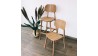 Celo dřevěná dubová židle , Jídelní židle- 5