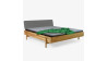 Dubová postel ve skandinávském stylu na nožičkách 180 x 200 cm , Dubové postele- 1