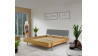 Dubová postel ve skandinávském stylu na nožičkách 180 x 200 cm , Dubové postele- 9
