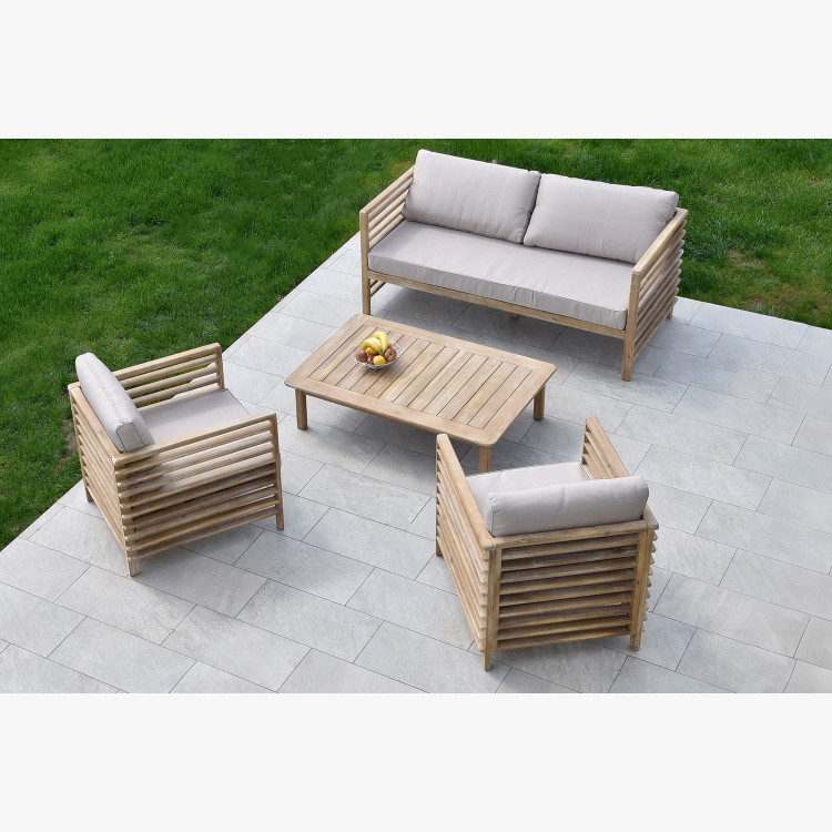Zahradní sezení, akácie - křesla a lavice, Delphi , Zahradní nábytek- 14