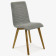 Židle do kuchyně - svetle šedá, Arosa - Lara Design , Jídelní židle- 1