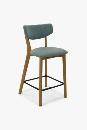 Barová židle,Amisa světle zelená , Barové židle- 1