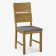 Dubová židle Nora - šedá- MEGA akce , Jídelní židle- 1