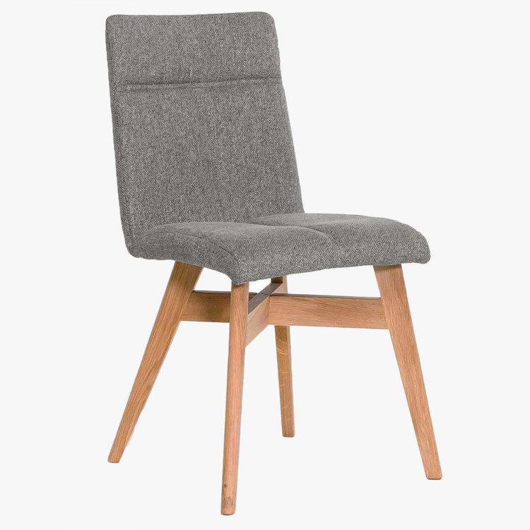 Jídelní židle skandinávský styl, světle šedá Arona , Jídelna- 1