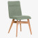 Jídelní židle skandinávský styl, barva zelená Arona , Jídelna- 1