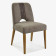 Luxusní židle do jídelny v šedé barvě, Nantes , Jídelní židle- 1