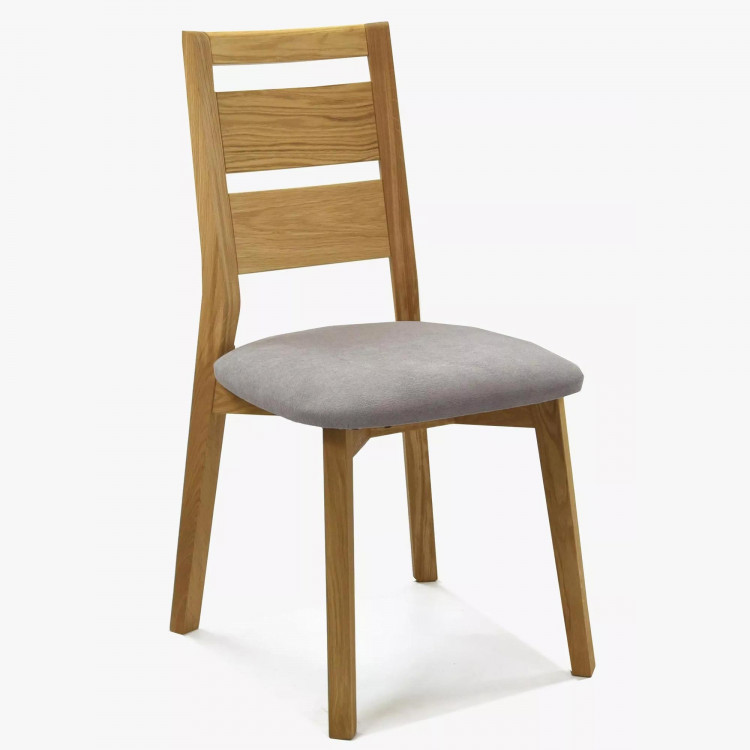 Dřevěná dubová židle - AKCE, Virginia , Jídelní židle- 1