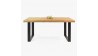 Jídelní stůl z dubového dřeva 180 x 90 cm, , Jídelní stoly- 1