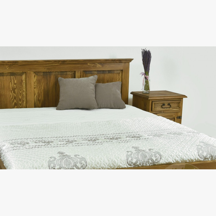 Manželská postel v rustikálním stylu 160 x 200 , Postele- 9