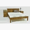 Manželská postel v rustikálním stylu 160 x 200 , Postele- 10