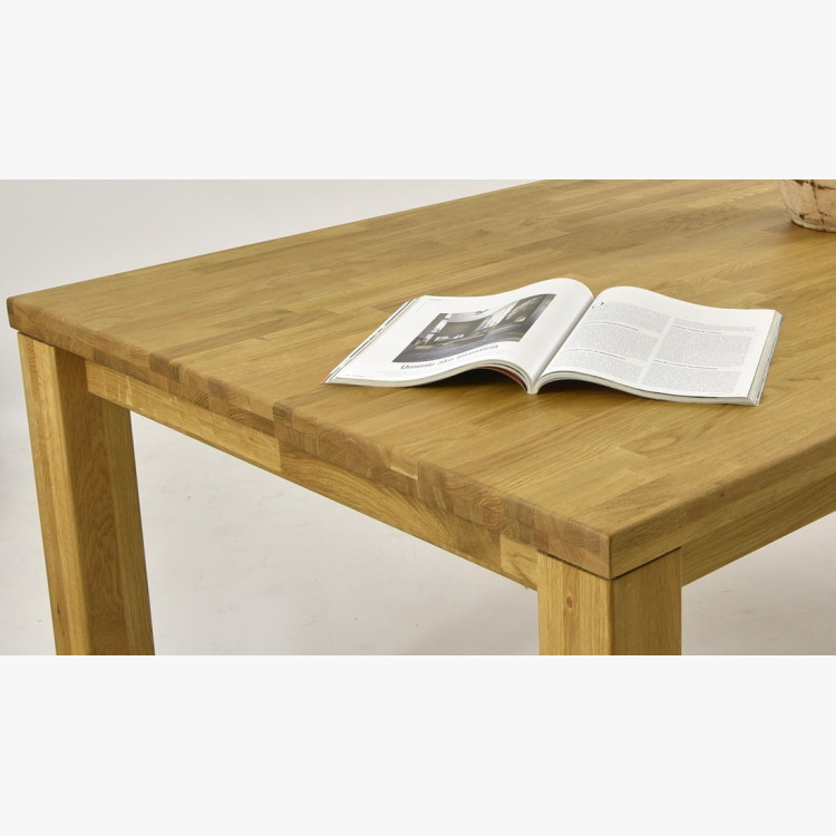 Masivní jídelní stůl dubový, Alexandra 210 x 100 , Dubové jídelní stoly- 9