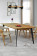 Stůl z masivu dub - matný lak s ocelovýma nohama, 197 x 100 , Jídelní stoly- 2