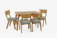 Rozkládací stůl z masívu 120 x 80 , Jídelní stoly- 9