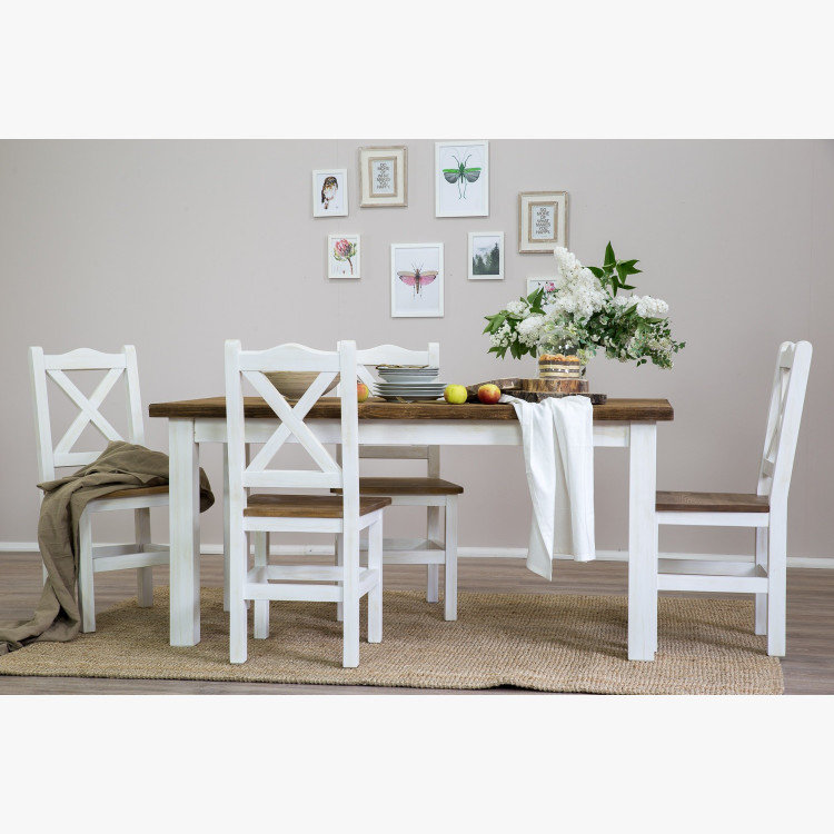 Jídelní stůl provence + židle