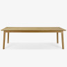 Dřevěný dubový stůl až pro 10 lidí 250 x 100 cm , Jídelní stoly- 6