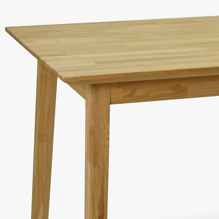 Dřevěný dubový stůl až pro 10 lidí 250 x 100 cm , Jídelní stoly- 5